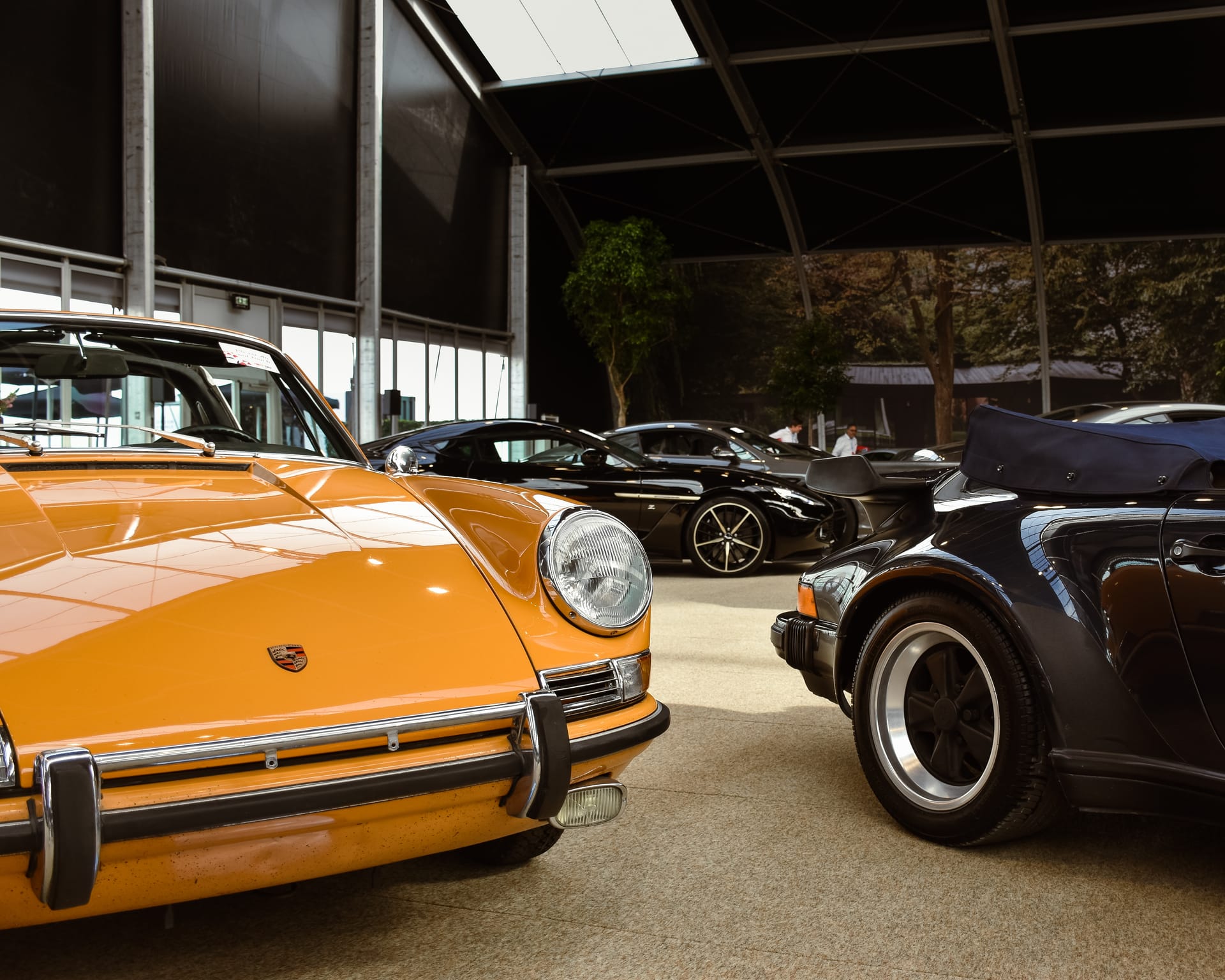 Classic Porsche collectie showroom event