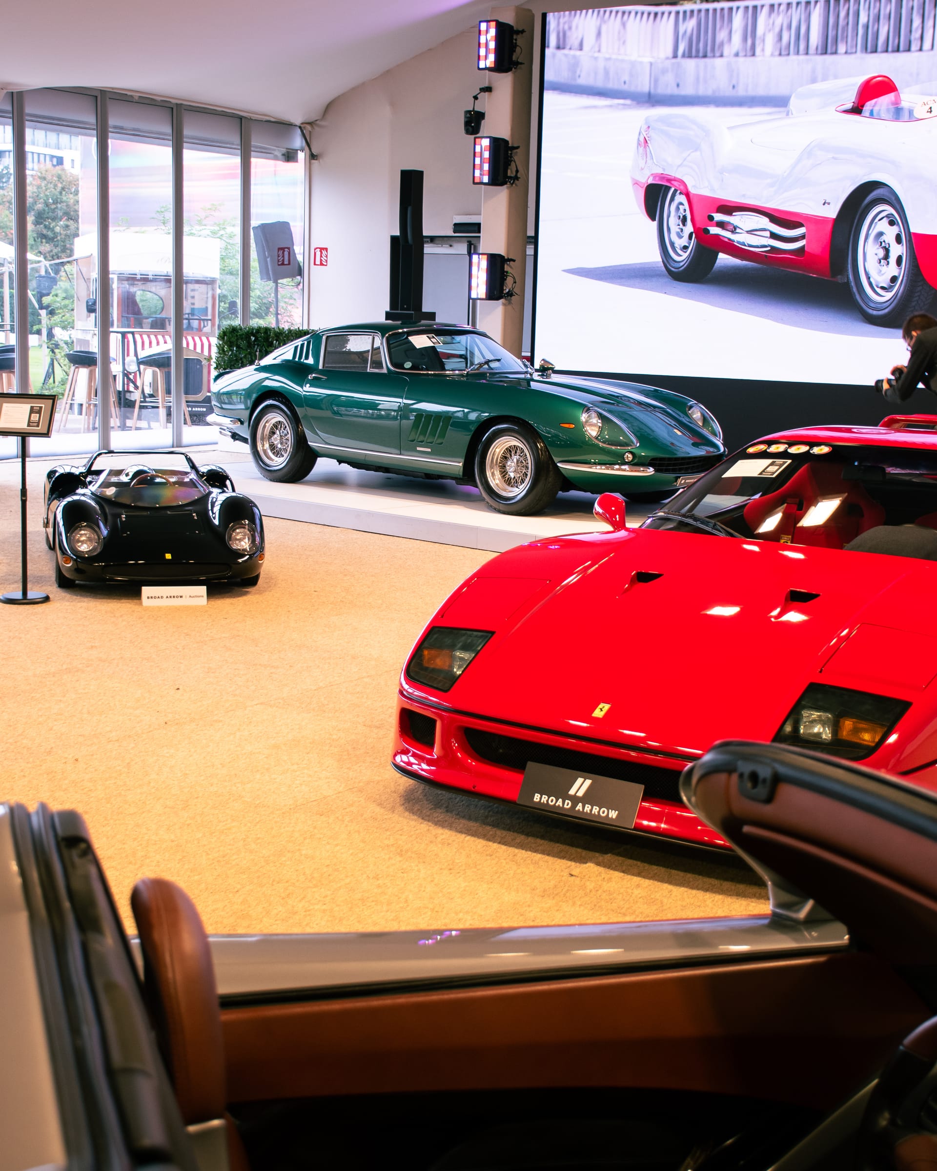 Ferrari F40 en classics Broad Arrow veiling